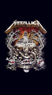 Металлика | Искусство Metallica, Постеры музыкальных групп, Искусство хэви-метала картинки