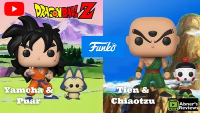 Yamcha & Puar - Tien & Chiaotzu Dragon Ball Z Funko Pop - YouTube картинки