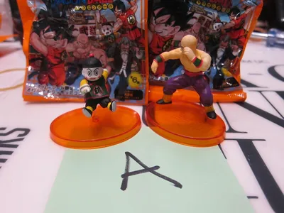 FamilyMart x Dragon ball Z 2 шт. 1 комплект A Tien Shinha Chiaotzu Mini Figure 2a2 | eBay картинки