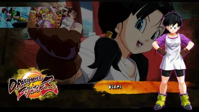 Dragon Ball FighterZ Videl Wallpapers - Кот с моноклем картинки
