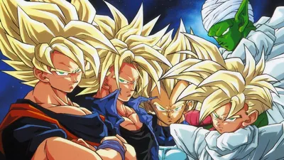 1018142 иллюстрация, мультфильм, Dragon Ball GT, Son Goku, комиксы, стволы, Dragon Ball Z Kai, Bulma, Vegeta, Super Saiyan, Super Saiyan Blue, Super Saiyan 3, Son Gohan, Majin Boo, Videl, Lord Bills, ART, картинки