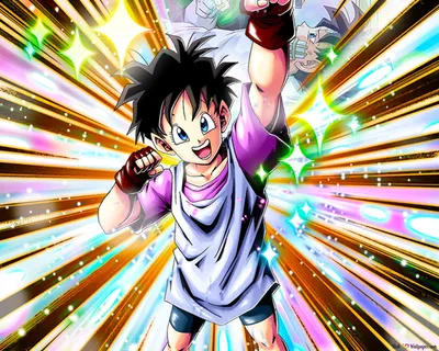 Видел (Короткие волосы) из Dragon Ball Z [Dragon Ball Legends Arts] для рабочего стола 4K скачать обои картинки