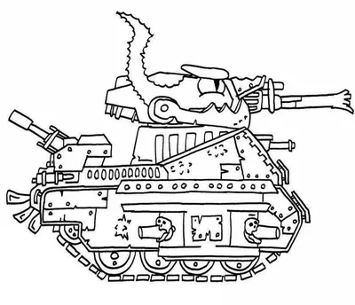 Чудесный танк кв-6 раскраска - скачать или распечатать раскраску из  категории «танк кв 6» бесплатно #187704 картинки