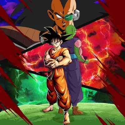 Радиц Вегета Гоку Dragon Ball Z Доккан Битва Наппа, Гоку, дракон, вымышленный персонаж png | PNGЯйцо картинки