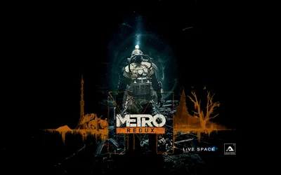 Фон на тему игры Metro Redux в тёмных тонах - обои на рабочий стол картинки