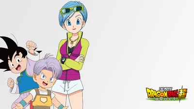 Dragon Ball Super Broly: Goten, Trunks и Bulma Wallpapers - Кот с моноклем картинки