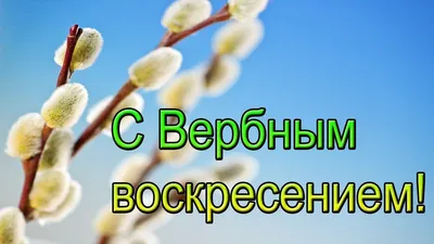 С Вербным Воскресеньем! Самое Красивое Музыкальное Поздравление с Вербным  Воскресением! - YouTube картинки