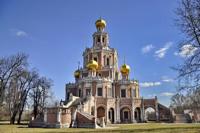 Обои Церковь Покрова в Филях Города Москва (Россия), обои для рабочего  стола, фотографии церковь покрова в филях, города, москва , россия, храм  Обои для рабочего стола, скачать обои картинки заставки на рабочий картинки