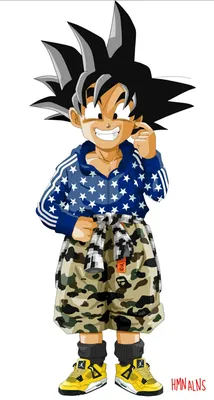 BAPE Dragon Ball Z Гоку Обои картинки