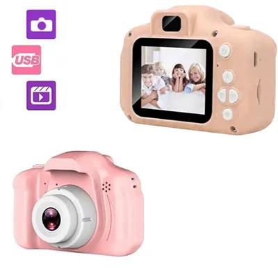 Купить Детский цифровой фотоаппарат GM14 с функцией видео Kids Camera с  играми и фильтрами противоударный, цена 531 грн — Prom.ua (ID#1251043103) картинки