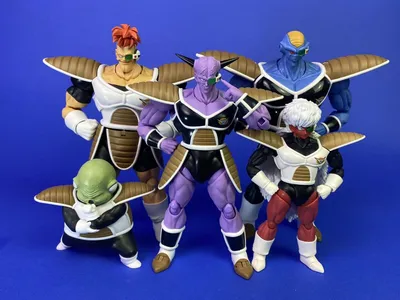 С.Х. Figuarts Dragon Ball Z Ginyu Force Captain Ginyu Jeice Burter Recoome Guldo | eBay картинки