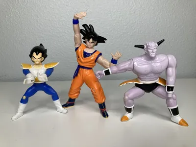 Dragon Ball Z Goku Vegeta Captain Ginyu 1997 Bandai Фигурки Винтаж | eBay картинки