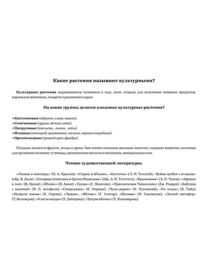 Культурные растения: плодовые. 16 карт Издательство Учитель 5195342 купить  в интернет-магазине Wildberries картинки