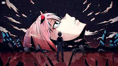 Darling in the Franxx Аниме Сериал - DesktopHut Видео Обои | Живые Обои картинки