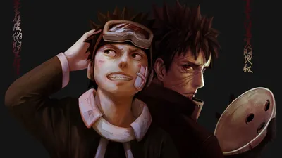 Картинка madara uchiha, obito uchiha, мадара учиха, naruto, наруто, обито  учиха 1920x1080 скачать обои на рабочий стол бесплатно, фото 73809 картинки