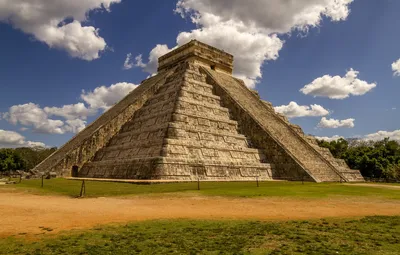 Обои Мексика, майя, пирамида, Чичен-Ица, Chichen Itza картинки на рабочий  стол, раздел город - скачать картинки