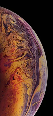 Появились почти космические обои с iPhone Xs и Xs Max картинки