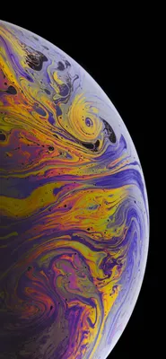 Появились почти космические обои с iPhone Xs и Xs Max картинки