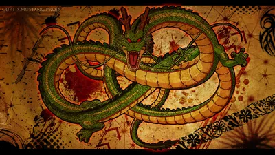 Dragon Ball Z Shenron Dragon Wallpaper – 1920 x Был ли кто-нибудь большим поклонником Dragon Ball Z в свое время? На этих обоях изображен великий Шенрон. картинки