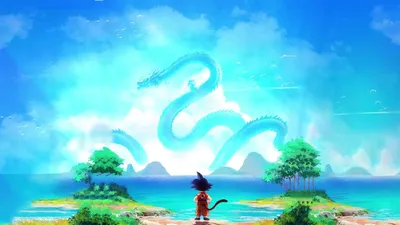 Goku & Shenron - Dragon Ball (Wallpaper Engine) - YouTube картинки