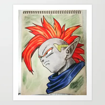 Tapion - Dragonball Z Art Print by JuprinxArt | Общество6 картинки