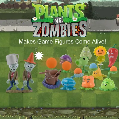 Купить Оригинальный с изображением героев «Plants vs Zombies Растения  против Зомби игрушки Фигурки комплект Коллекционная экшн фигурок из аниме  Рисунок Модель Juguetes Высокое качество куклы игрушки 2018 в  интернет-магазине Featured Toy Store картинки