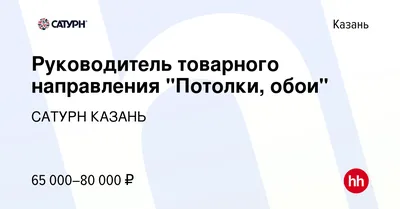 Вакансия Руководитель товарного направления \ картинки