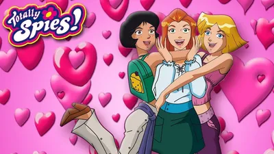 Картинка totally spies, саманта, кловер, алекс, рюкзаки 1366x768 скачать  обои на рабочий стол бесплатно, фото 240253 картинки