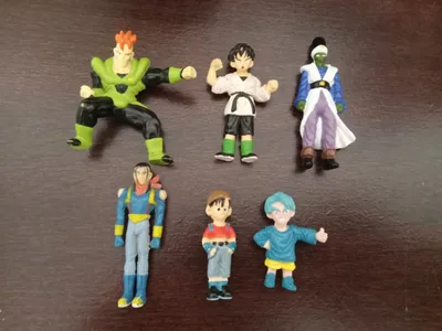 Dragon Ball Z Vintage Action Figure Лот из 6 стволов 80-х 90-х Videl Pikkon DBZ | eBay картинки