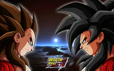 Обои Super Saiyans 4 Vegeta and Goku - Аниме обои - #8945 картинки