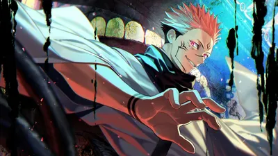 Wallpaper Anime, Yuji Itadori, Ryomen Sukuna, Jujutsu Kaisen, Cartoon,  Background - Download Free Image картинки