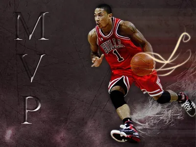 Деррик Роуз-NBA2012 Баскетбол Выбор обоев для рабочего стола Превью | 10wallpaper.com картинки