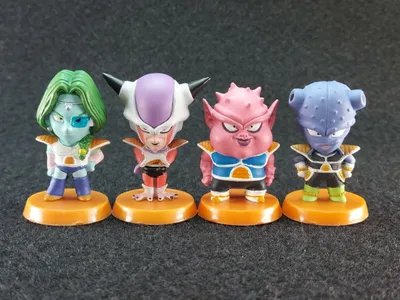 Dragon Ball Z Anime Heroes Mini Big Head Figure Набор из 4 семей Frieza Cui JAPAN | eBay картинки