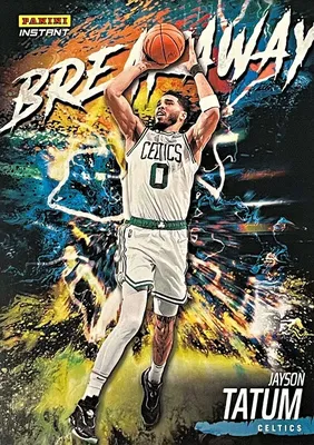 Коллекционная карточка NBA Boston Celtics 2022-23 Instant Breakaway Basketball Jayson Tatum 1 Panini - ToyWiz картинки