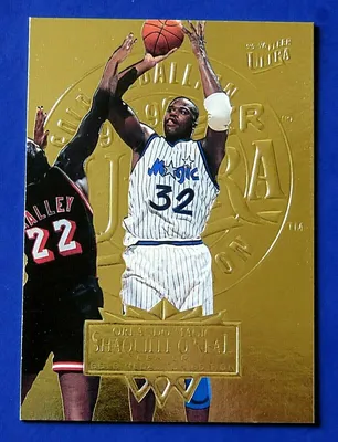 Мавин | БАСКЕТБОЛЬНАЯ КАРТОЧКА FLEER ULTRA GOLD 1995-96 SHAQUILLE O'NEAL #126 ~ NM/MT картинки