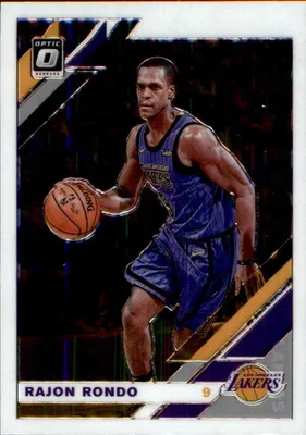 Amazon.com: Баскетбольная карточка Donruss Optic #100 Rajon Rondo Los Angeles Lakers 2019–20 гг.: коллекционные предметы и изобразительное искусство картинки