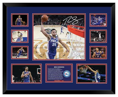 БЕН СИММОНС PHILADELPHIA 76ERS NBA 2019 ПОДПИСАННОЕ ФОТО L / E В РАМКАХ ПАМЯТНЫЕ ПРЕДМЕТЫ | eBay картинки