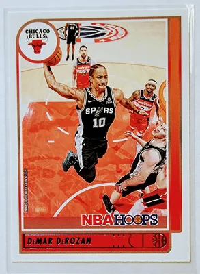 Баскетбольная карточка Panini NBA Hoops DeMar Derozan 2021-22 AVM1 картинки