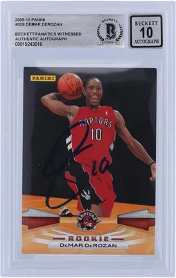 Баскетбольная карточка новичка DeMar DeRozan Raptors с автографом 793395682790 | eBay картинки