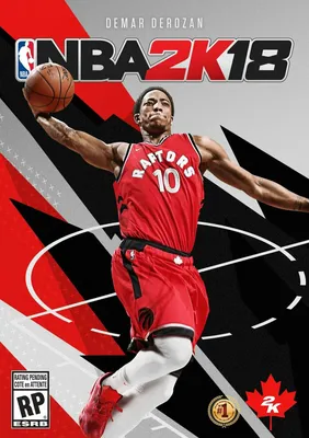 Постер NBA 2k18 с участием Демара Дерозана | НБА, Xbox один, Ps4 картинки