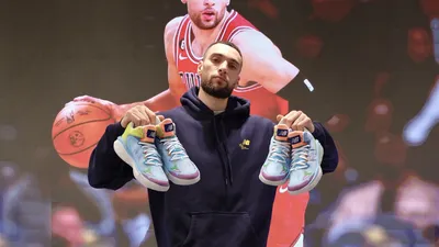 New Balance Fresh Foam BB: Zach LaVine представляет кроссовки в Париже картинки