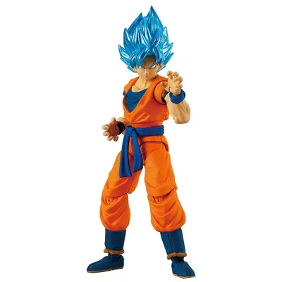 Dragon Ball Super Evolve - Фигурка Super Saiyan Blue Goku 5 дюймов - Walmart.com картинки