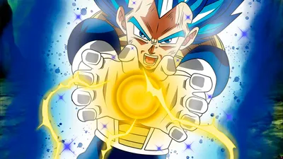 Vegeta Super Saiyan Blue Dragon Ball Super Anime Wallpaper 4k Ultra HD ID:4543 картинки