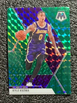 2019-20 Panini Mosaic Basketball Green Prizm # 28 Кайл Кузма Лос-Анджелес Лейкерс | eBay картинки