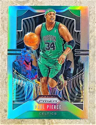 Пол Пирс 2019-20 Panini Prizm Boston Celtics Basketball Silver Prizm Card - KBK Sports картинки