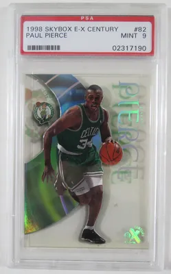 Цена продажи: 1998 Skybox E-X Century #82 Paul Pierce Basketball PSA 9 MINT — 2 августа 01:20, 20:30 по восточноевропейскому времени. картинки