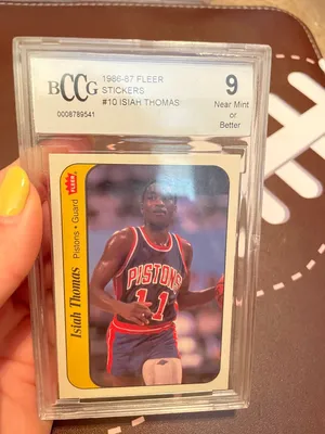 Баскетбольные коллекционные карточки Fleer Isiah Thomas | Меркари картинки