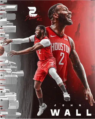 Хьюстон Рокетс в Instagram: «@johnwall X #FanArtFriday 🎨» | Джон Уолл, Хьюстон Рокетс, баскетбольное искусство НБА картинки