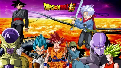 Скачать обои DBS, game, anime, manga, Son Goku, Vegeta, Dragon Ball, Goku, Trunks, Hit, Freeza, Dragon Ball Super, japonese, Black Goku, Future Trunks, Mirai Trunks, раздел сёнэн в разрешении 1366x768 картинки