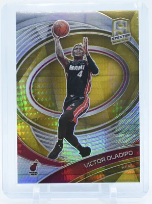 Виктор Оладипо 2020-21 Panini Spectra Basketball GOLD Prizm # 43 3/10 Майами Хит | eBay картинки